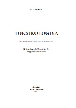 Toksikologiýa